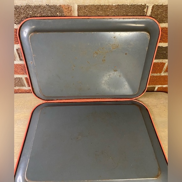 Vintage Circus Carnival Metal Tin Trays‎ / Clowns Three Trays Original. - Picture 12 of 16